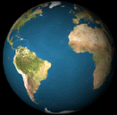 Rotating globe
