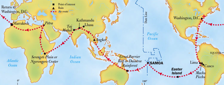 Around the world with National Geographic